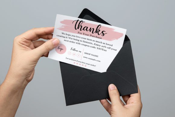 Download Canva Business Thank You Card - Business - Premium Resources