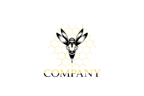 Download Bee and Honey Logo Symbolism - Symbolism Collection