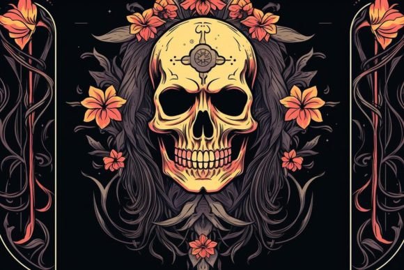 Download Skull Illustration Occult Symbolism - Symbolism Collection